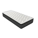 DAGOSTINO HOME Matelas 80x190 Mousse HR  Luxe Confort  Extra Ferme | Double Face (Été-Hiver) | Soutien Équilibré, Parfait et Tonique | H20cm. Coloris disponibles : Blanc