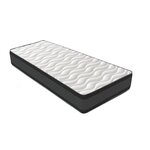 DAGOSTINO HOME Matelas 80x190 Mousse HR  Luxe Confort  Extra Ferme | Double Face (Été-Hiver) | Soutien Équilibré, Parfait et Tonique | H20cm. Coloris disponibles : Blanc