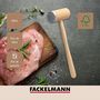 Voir la diapositive 4 : Fackelmann Attendrisseur de viande en bois FSC Fackelmann Nature
