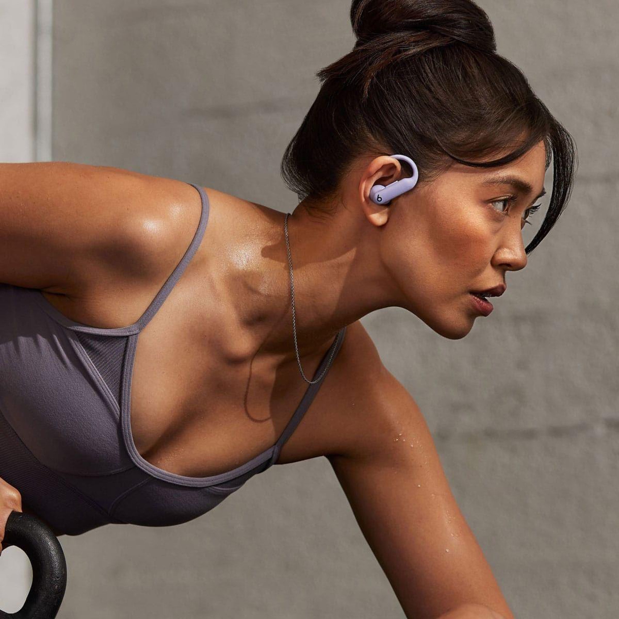 Voir la diapositive 2 : BEATS Ecouteurs sport powerbeats pro 2 violet