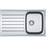 franke Evier à encastrer 45cm inox avec siphon - 005665