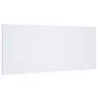 Voir la diapositive 2 : VIDAXL Tete de lit Blanc 200x1,5x80 cm Bois d'ingenierie