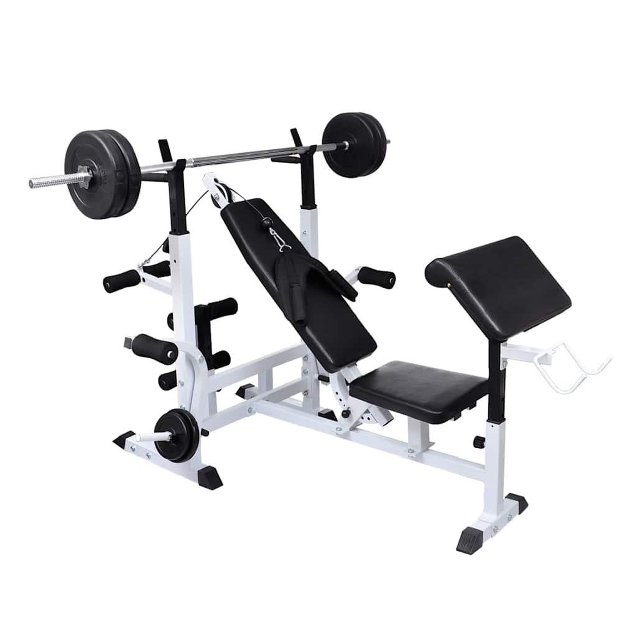 Voir la diapositive 2 : VIDAXL Banc de musculation