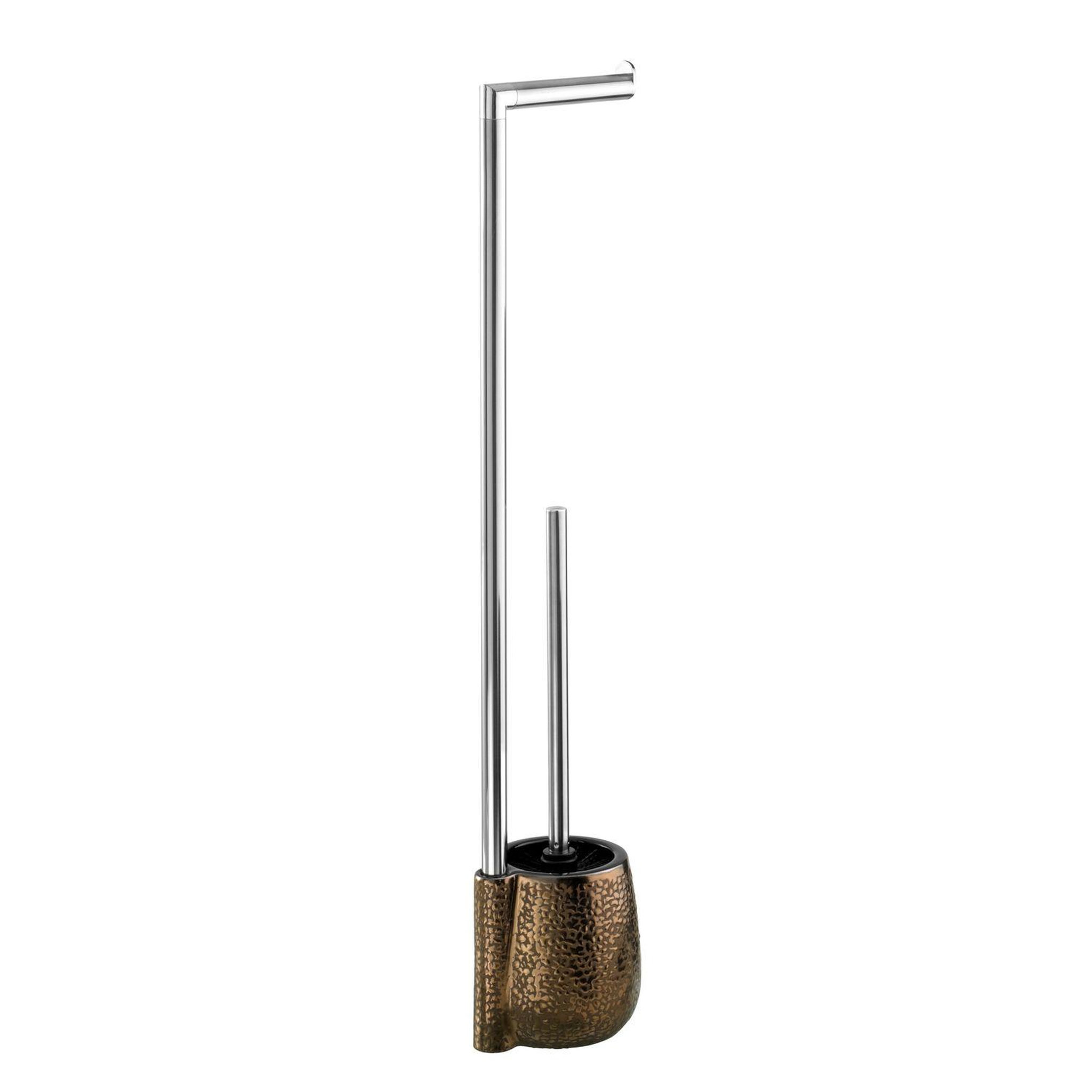 Voir la diapositive 2 : Wenko Valet wc design ethnique marrakesh - h. 72 cm - marron