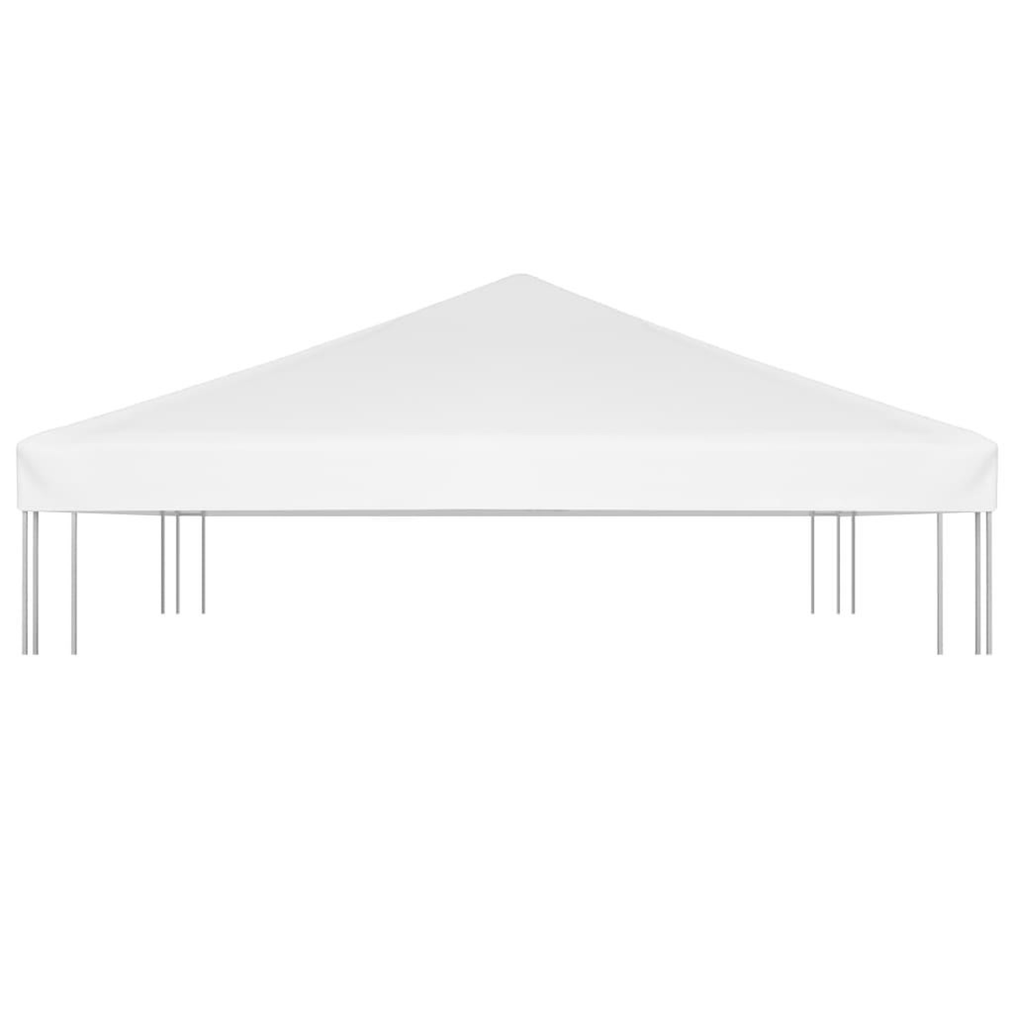 Voir la diapositive 3 : VIDAXL Toile de toit de belvedere 270 g/m^2 3x3 m Blanc
