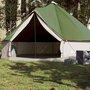 Voir la diapositive 1 : VIDAXL Tente familiale tipi 8 personnes vert imperméable