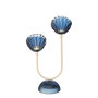 Voir la diapositive 2 : Paris Prix Lampe à Poser à LED  Shell  32cm Bleu