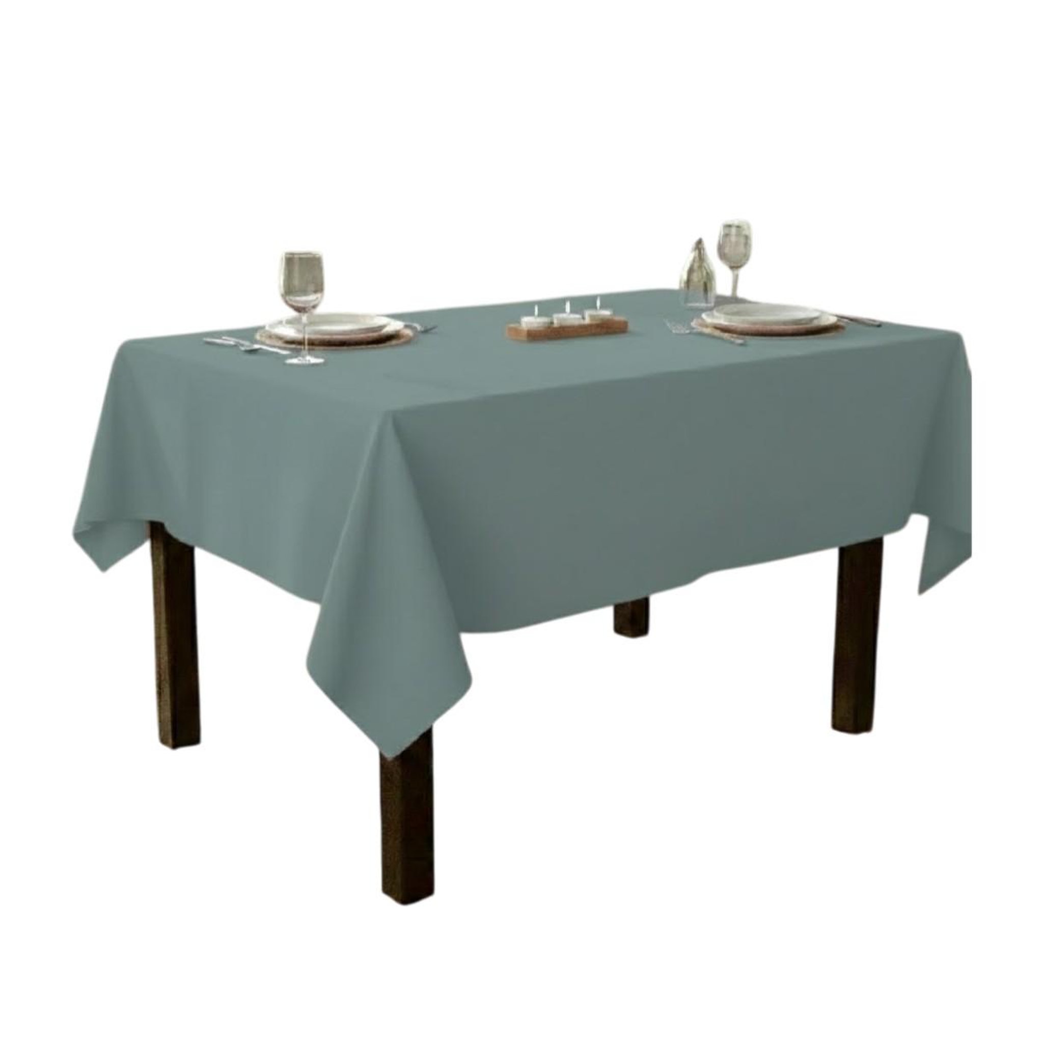 Voir la diapositive 1 : Eden Nappe en polyester finition ourlet nels