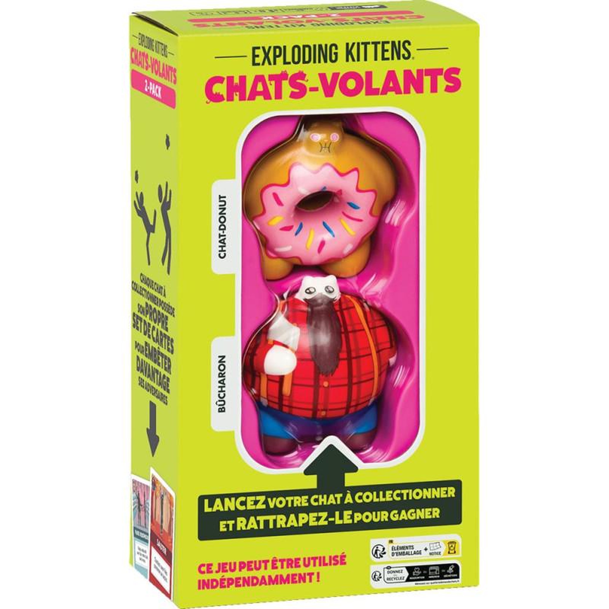 Asmodee Jeu d ambiance Asmodee Chats volants 2 pack 1