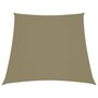 Voir la diapositive 1 : VIDAXL Voile de parasol Tissu Oxford trapeze 2/4x3 m Beige