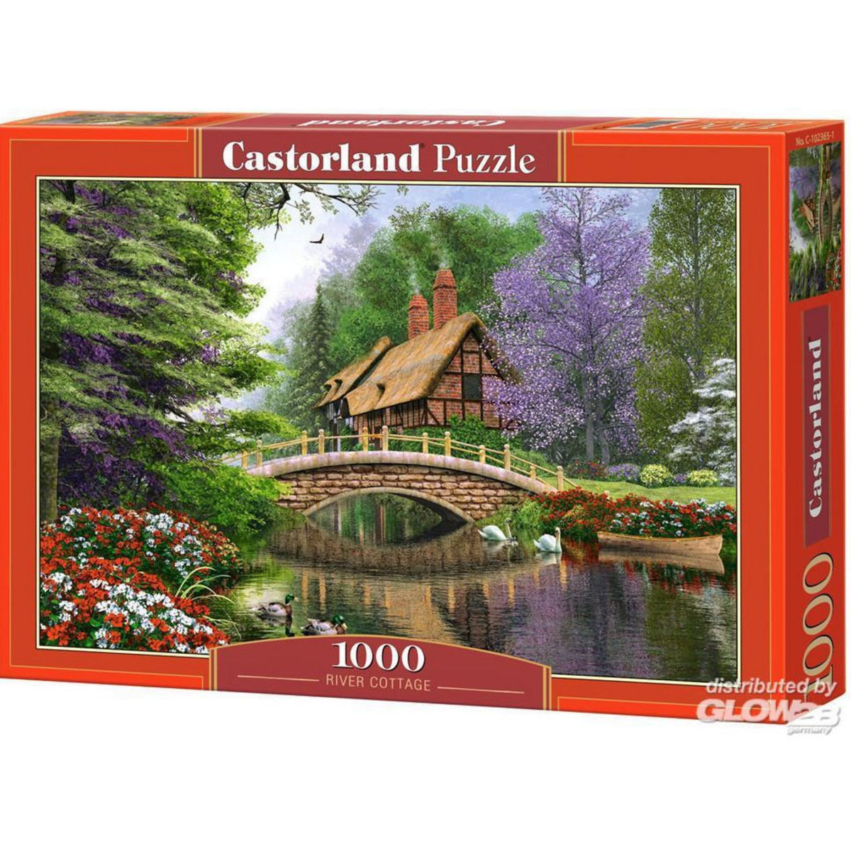 Castorland Puzzle 1000 pièces : Le cottage de la rivière