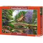 Voir la diapositive 2 : Castorland Puzzle 1000 pièces : Le cottage de la rivière
