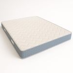 THE WHITE STONE Matelas Orthopédique 80x190 cm en Waterfoam & Mémoire de Forme | Hauteur 22 cm | Dispositif Médical Classe 1 | Hypoallergénique & Anti-acariens | Fabriqué en Italie. Coloris disponibles : Bicolore