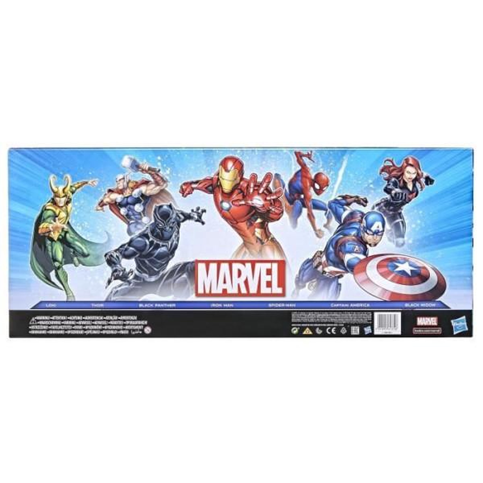 Voir la diapositive 4 : Marvel Figurine Marvel Avengers Titan Hero Series Multipack