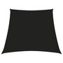 Voir la diapositive 1 : VIDAXL Voile de parasol Tissu Oxford trapeze 3/5x4 m Noir