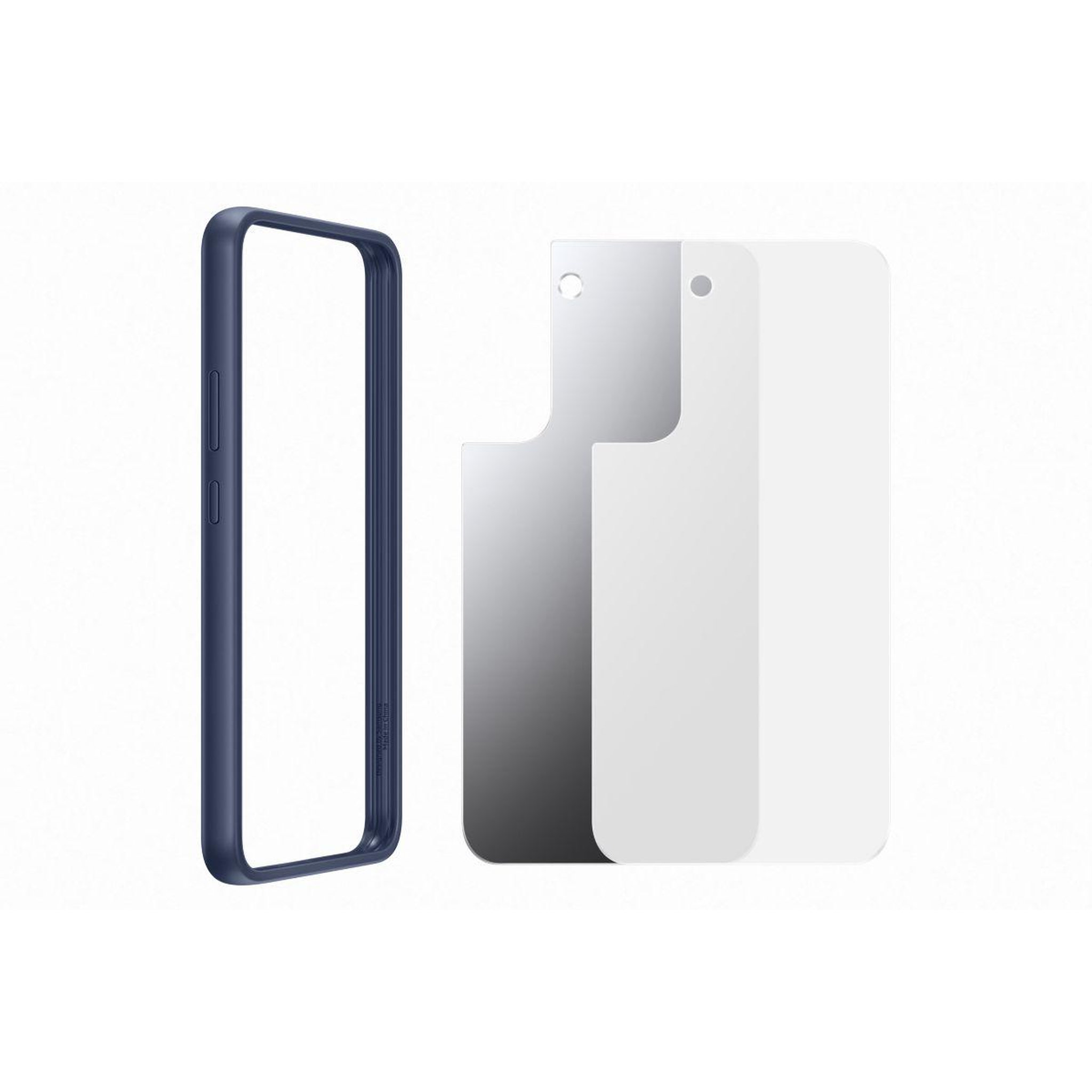 Voir la diapositive 5 : Samsung Coque S22+ Frame Cover bleu