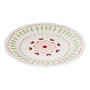 Voir la diapositive 2 : SECRET DE GOURMET Lot de 6 Assiettes à Dessert  Fleur de Rose  19cm Multicolore