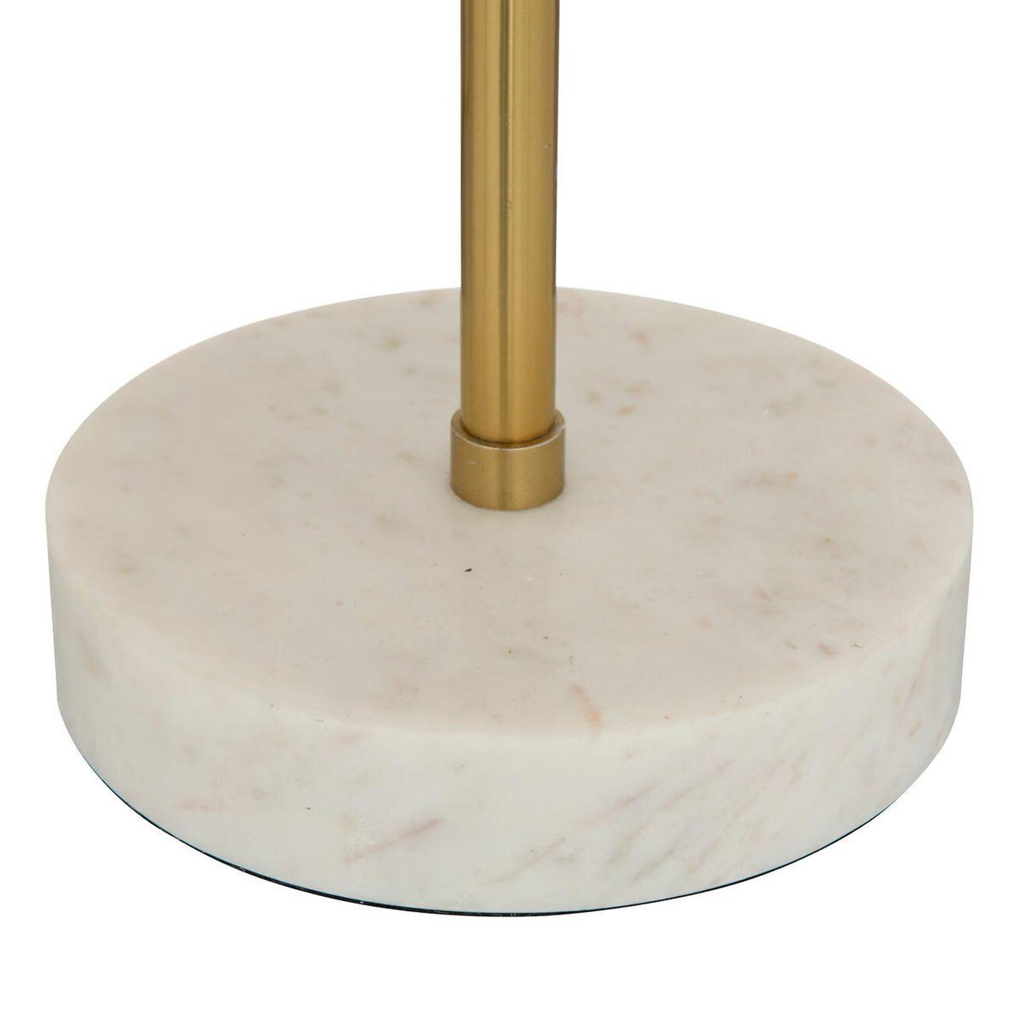 Voir la diapositive 3 : ATMOSPHERA Lampe à poser champignon  lilio  46cm or