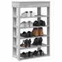 Voir la diapositive 1 : VIDAXL Etagere a chaussures sonoma gris 60x30x98 cm bois d'ingenierie