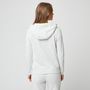 Voir la diapositive 3 : IN EXTENSO Sweat de sport zippé à capuche écru femme