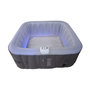 Voir la diapositive 1 : SUNSPA Spa gonflable 4 places carré - Sunspa - Bandeau LED inclus - Dimensions : 155 x 155 cm