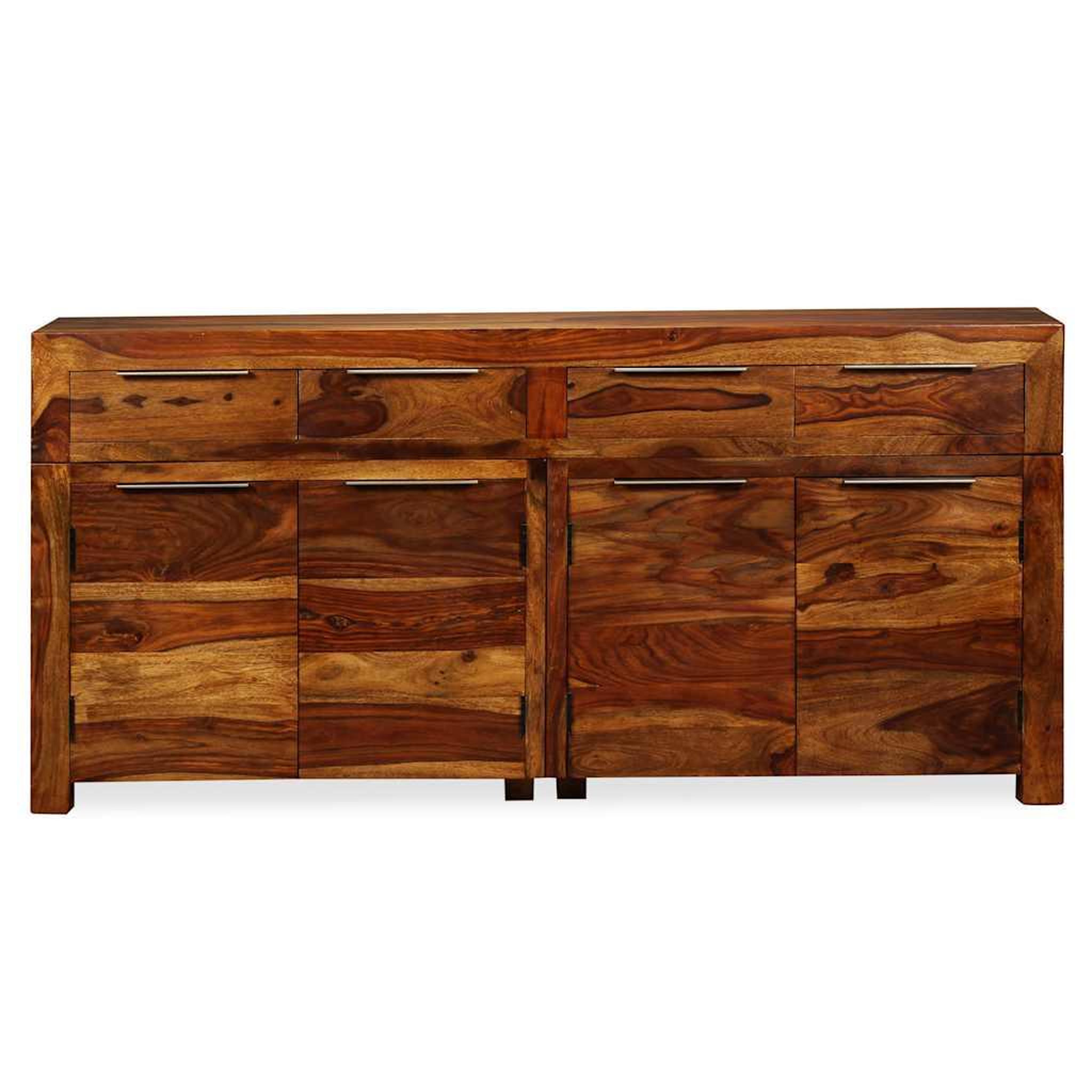 Voir la diapositive 2 : VIDAXL Buffet Bois massif 160x35x75 cm