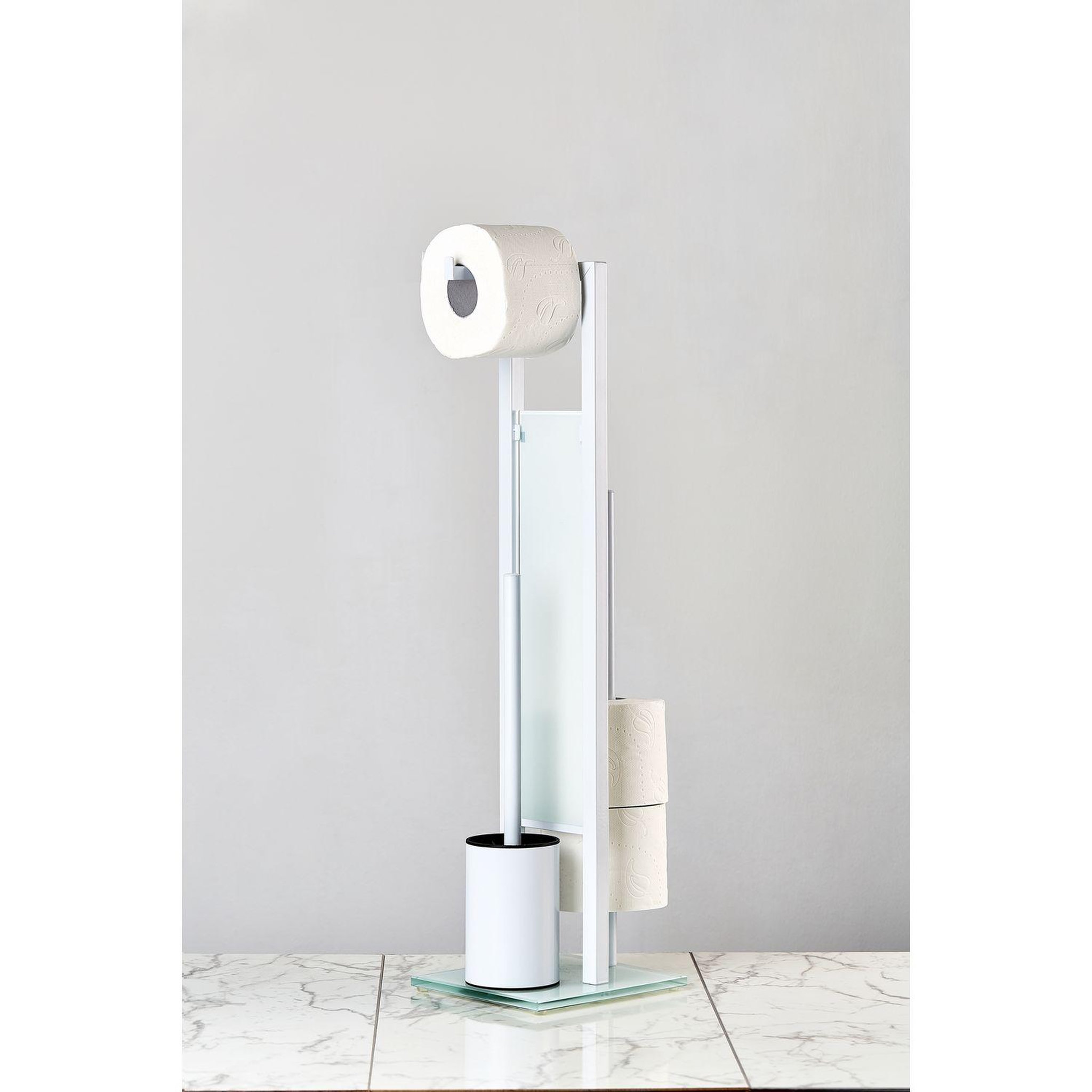 Voir la diapositive 5 : Wenko Valet WC design Rivalta - H. 70 cm