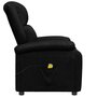 Voir la diapositive 4 : VIDAXL Fauteuil de massage Noir Similicuir