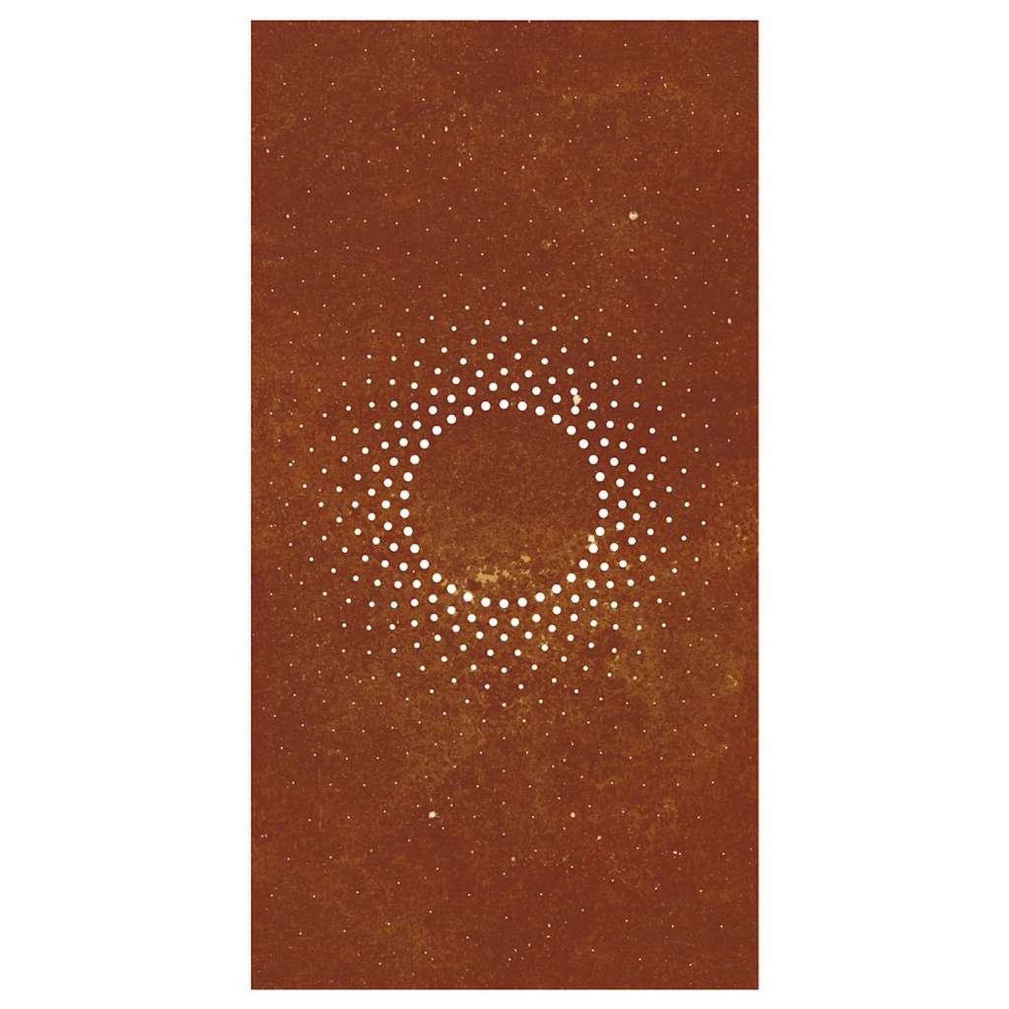 Voir la diapositive 5 : VIDAXL Decoration murale jardin 105x55cm acier corten design du soleil