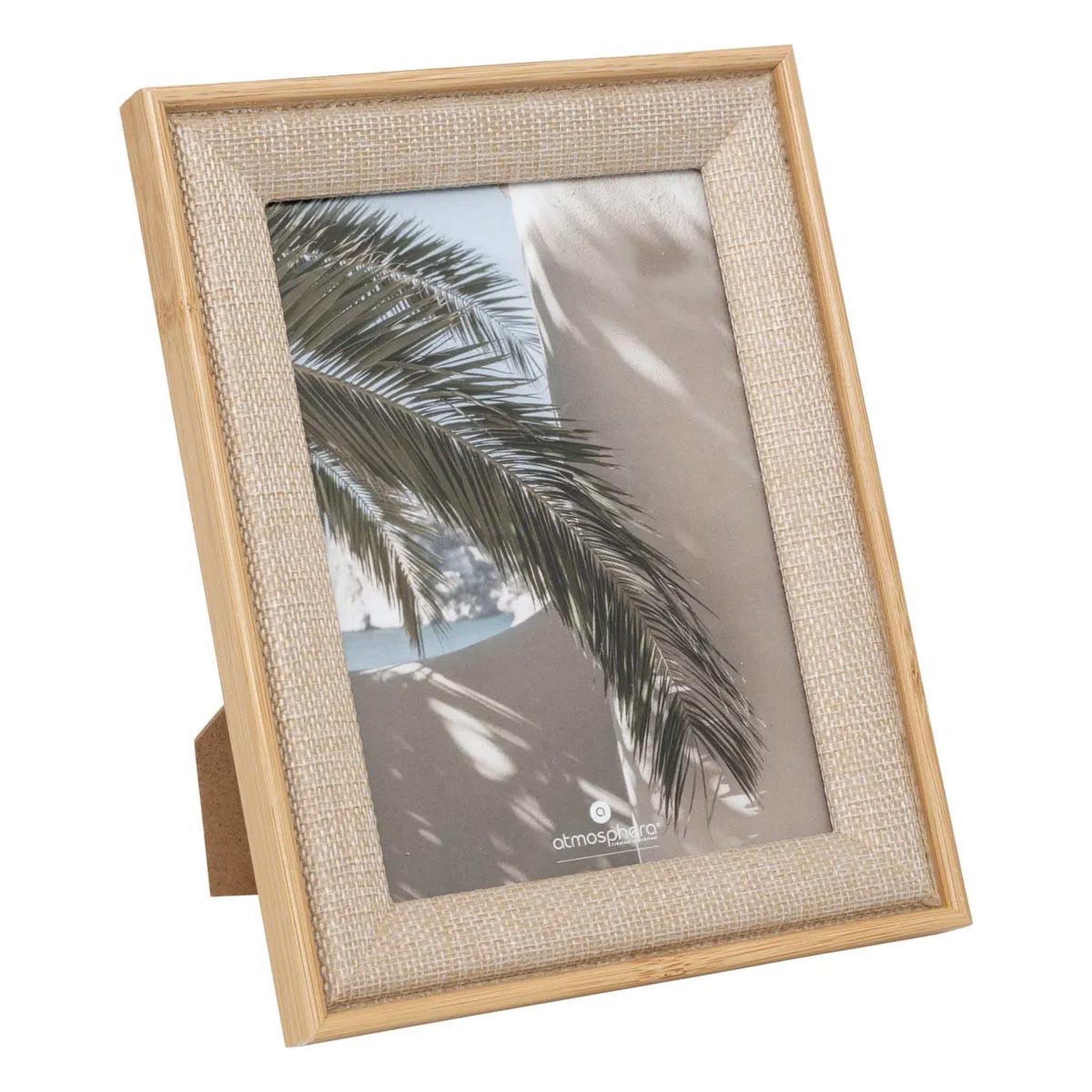 ATMOSPHERA Cadre photo déco  zera  13x18cm beige
