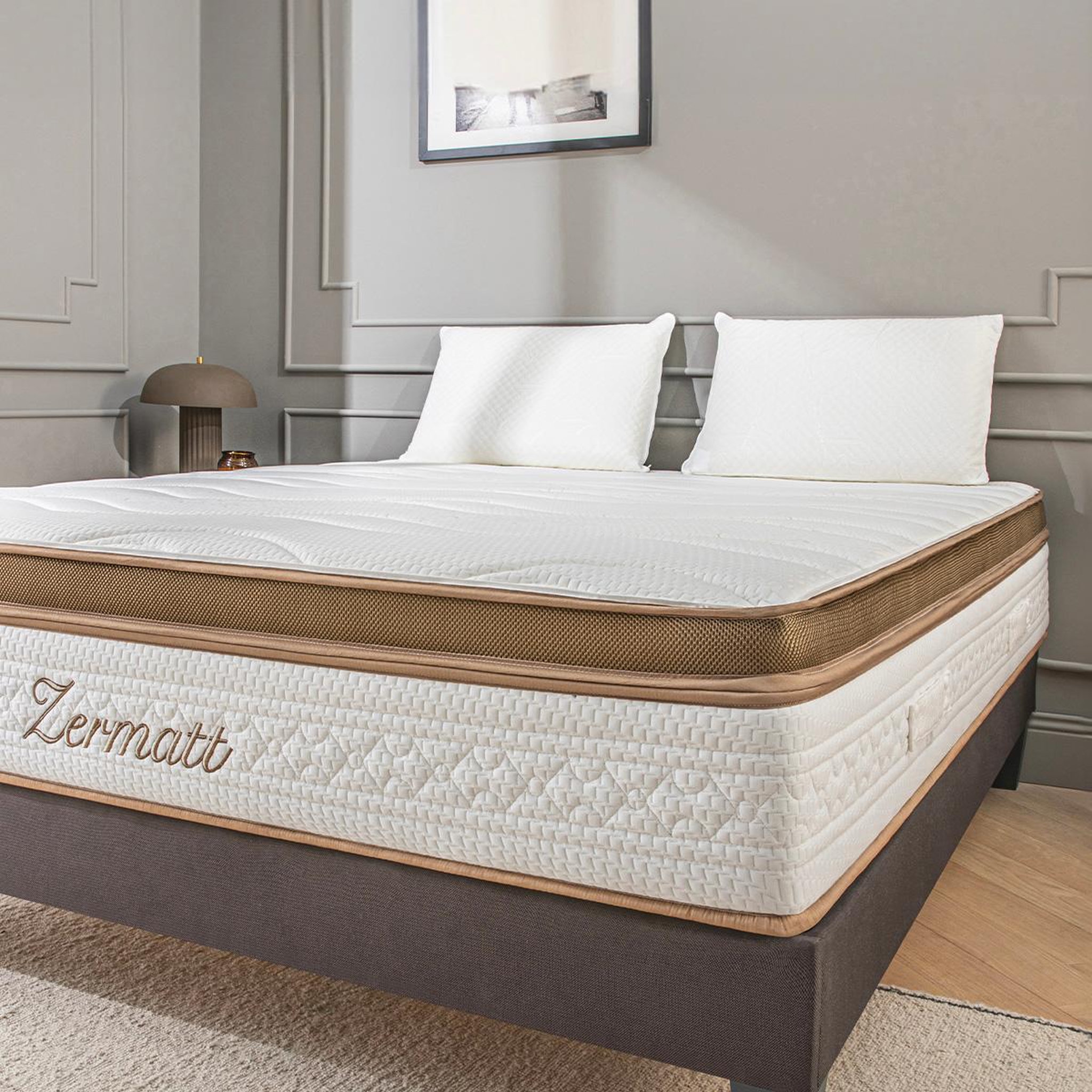 Voir la diapositive 4 : BELLECOUR Bellecour literie | matelas zermatt jumelle | mousse avec mémoire de forme