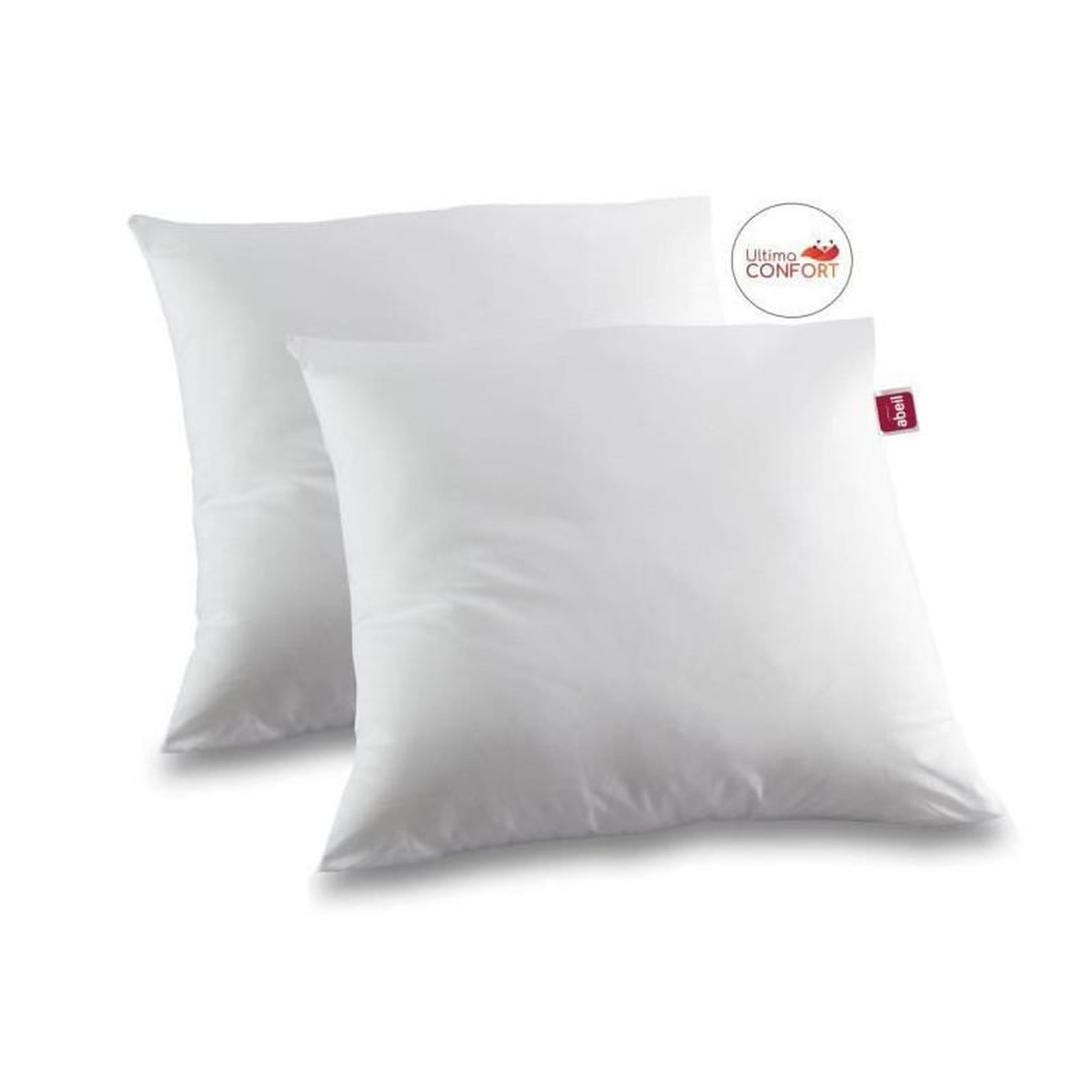ABEIL ABEIL Lot de 2 oreillers Ultima Confort - 60 x 60 cm