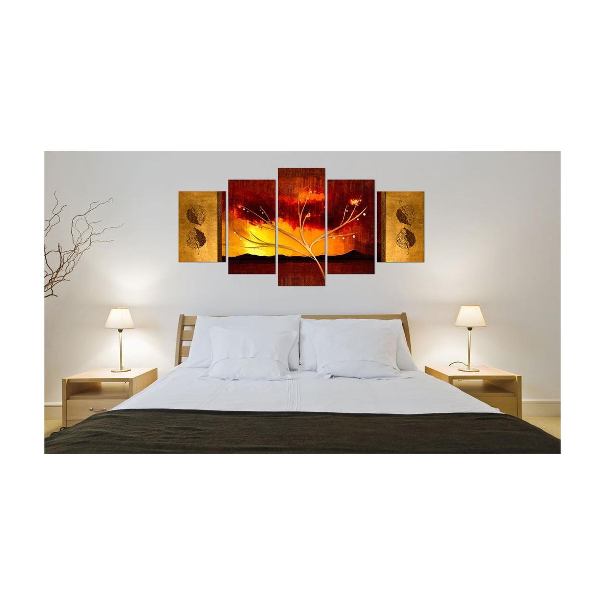 Voir la diapositive 2 : Paris Prix Tableau Imprimé  Oriental Wind