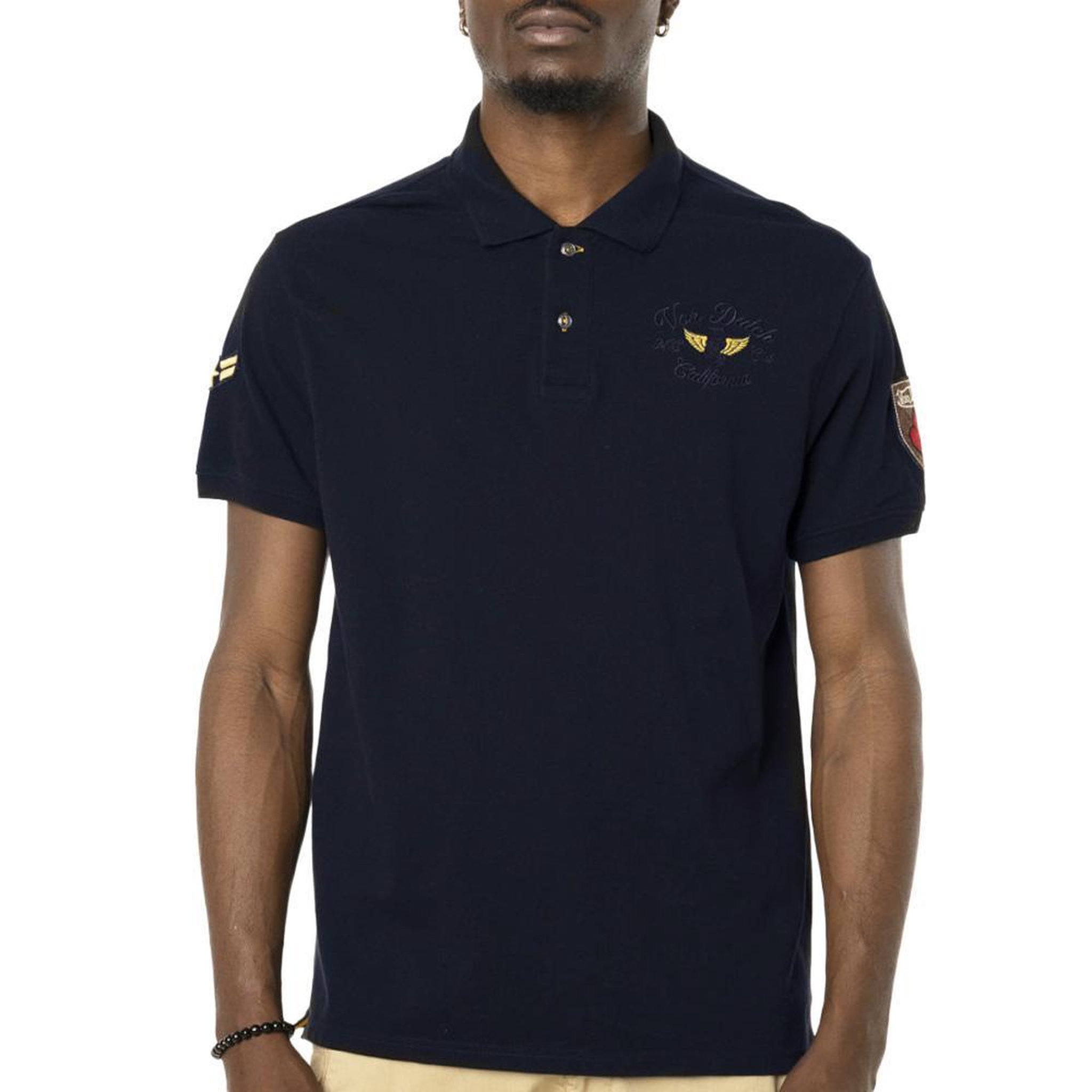 VON DUTCH Polo  Homme Von Dutch MICK. Coloris disponibles : Bleu