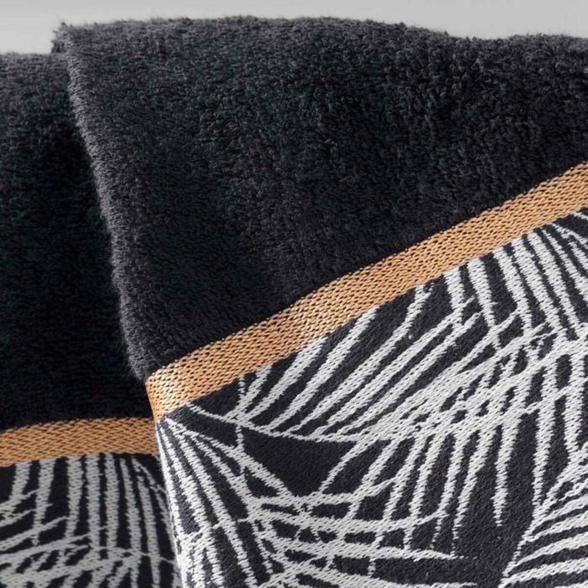 Paris Prix Drap de Bain  Orbella  90x150cm Noir