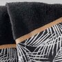 Voir la diapositive 2 : Paris Prix Drap de Bain  Orbella  90x150cm Noir