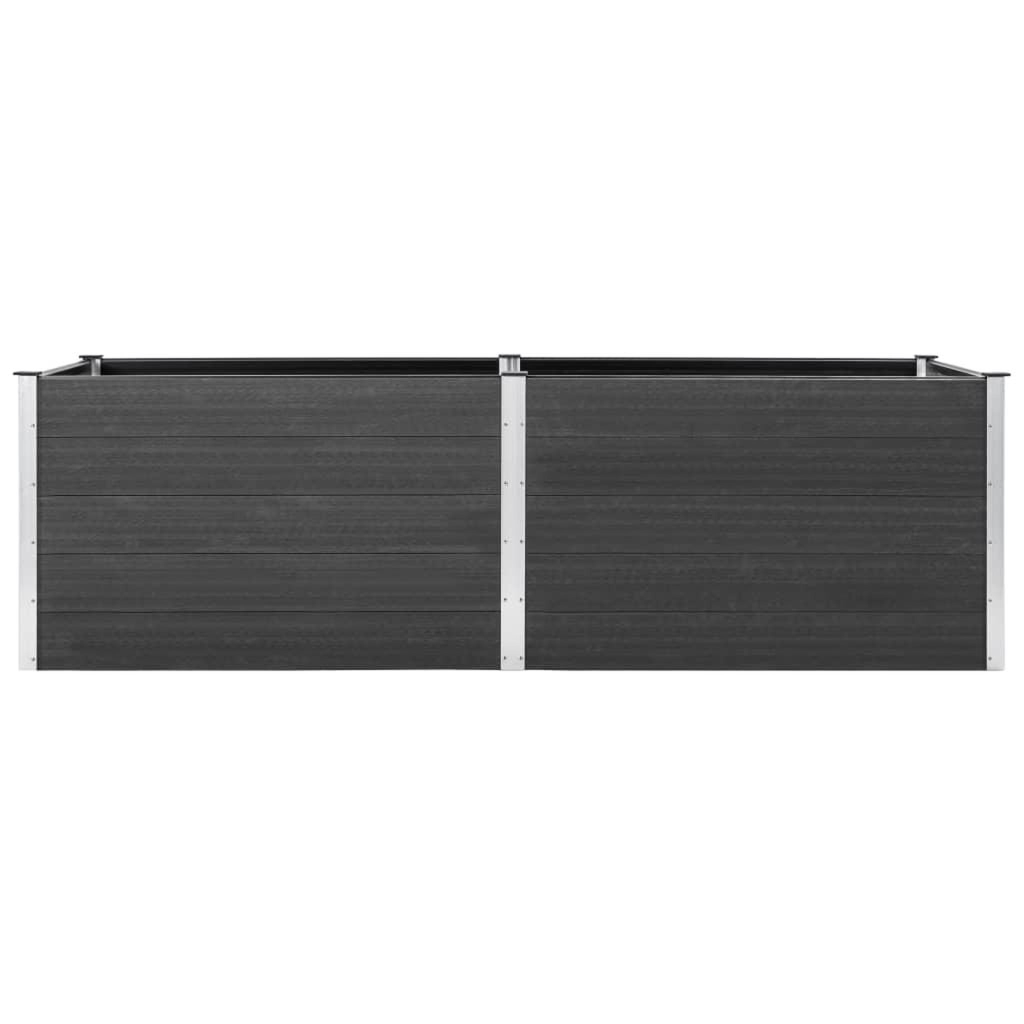 Voir la diapositive 3 : VIDAXL Lit sureleve de jardin 200x50x91 cm WPC Gris