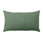 Voir la diapositive 1 : Paris Prix Coussin Déco Uni  Panama  30x50cm Vert Argile