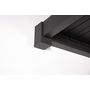 Voir la diapositive 6 : OMBREA Pergola Bioclimatique adossée (2pieds) 3x3m anthracite OMBREA®
