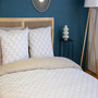 Voir la diapositive 2 : Home collection Parure De Couette 3 Pcs 240x220 100% Coton 57 Fils, Wac