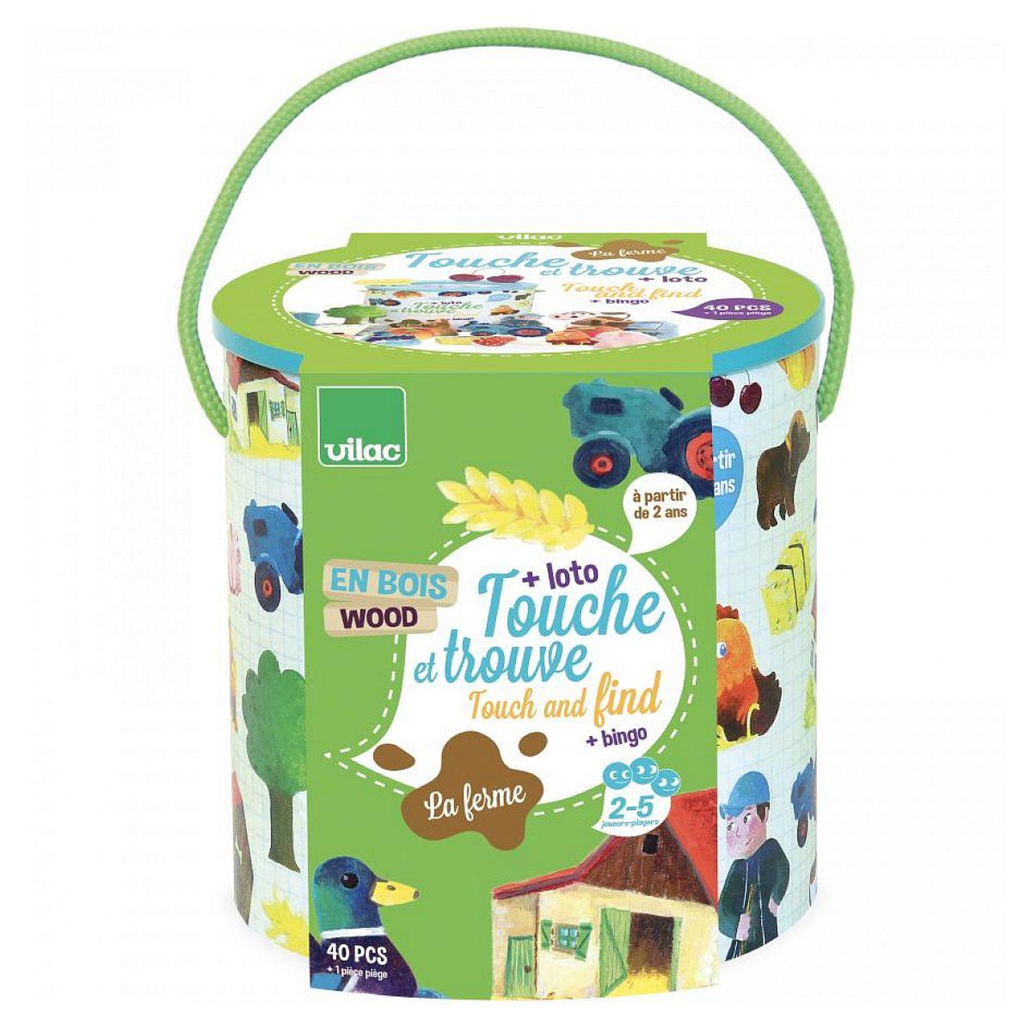Vilac Touche et trouve  la ferme