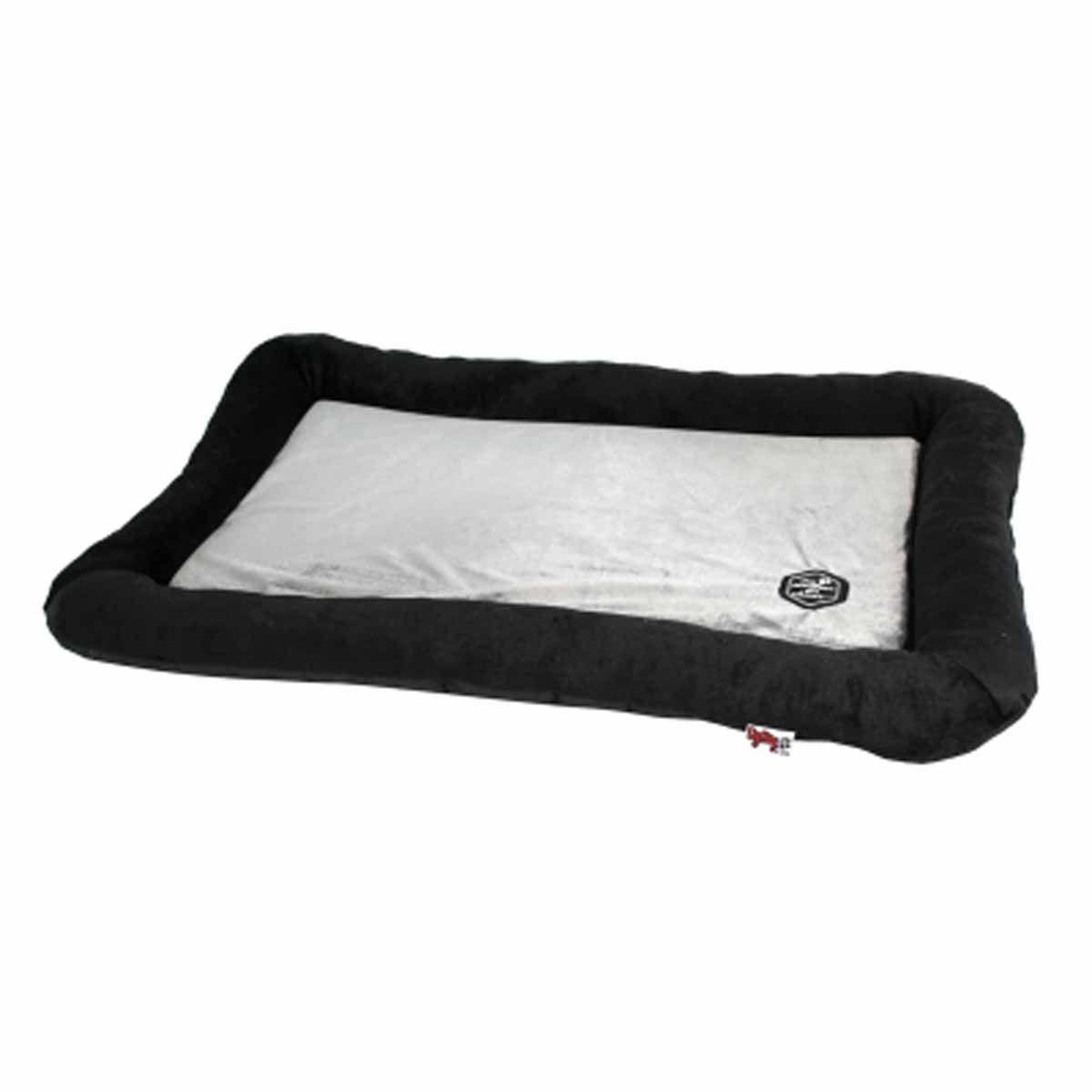 Voir la diapositive 2 : LOVE STORY Lot de 2 coussins chien & chat  patchy  90cm gris
