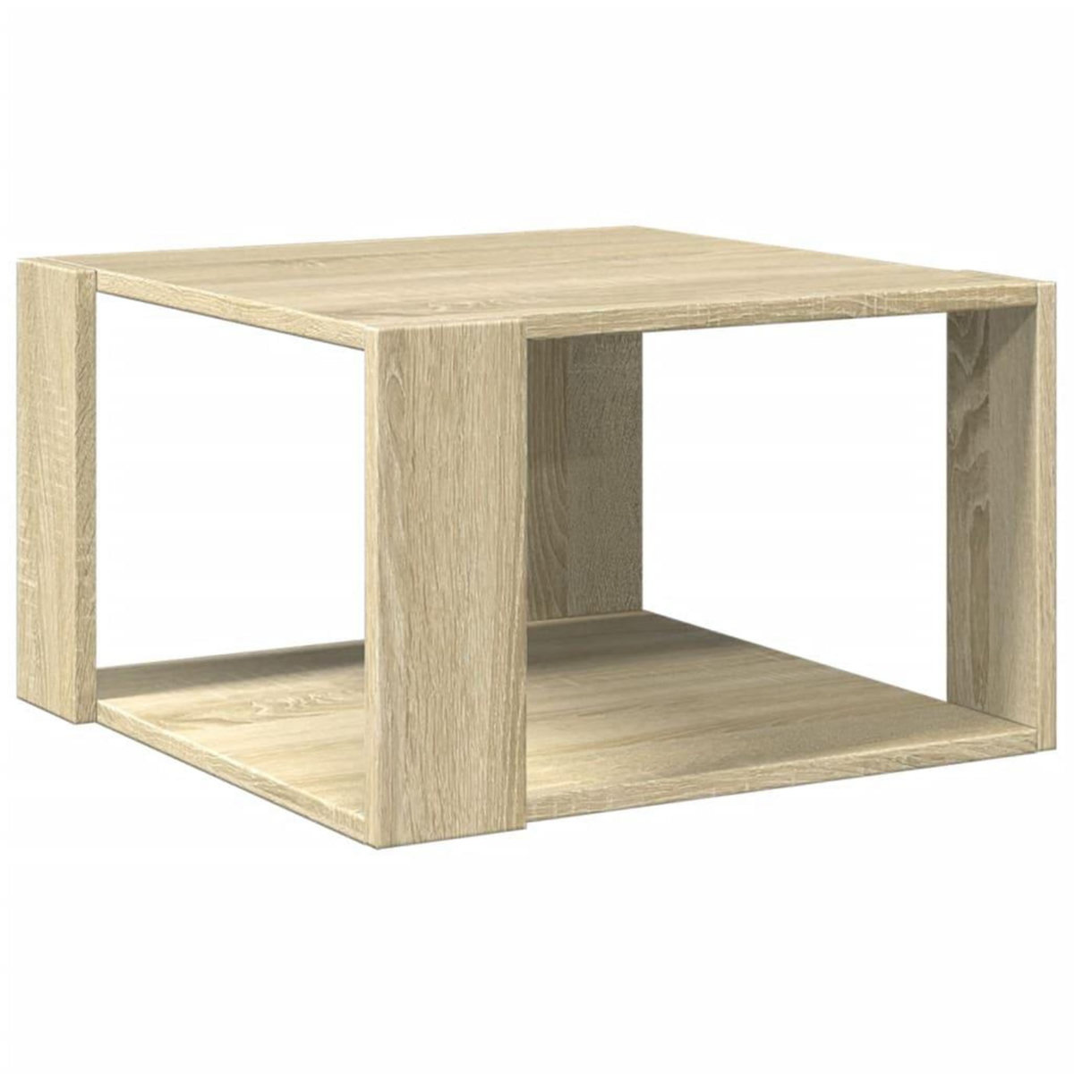 VIDAXL Table basse chene sonoma 51,5x51,5x30 cm bois d'ingenierie