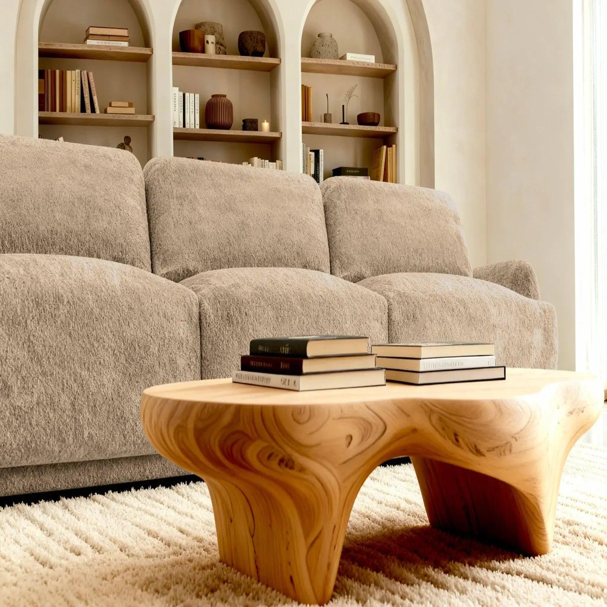 Voir la diapositive 4 : CASANOVA PARIS Rosalie - canapé droit tissu chenille 3 places