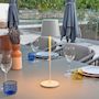 Voir la diapositive 4 : Lumisky Lampe de table sans fil LED KELLY Blanc Metal H38CM