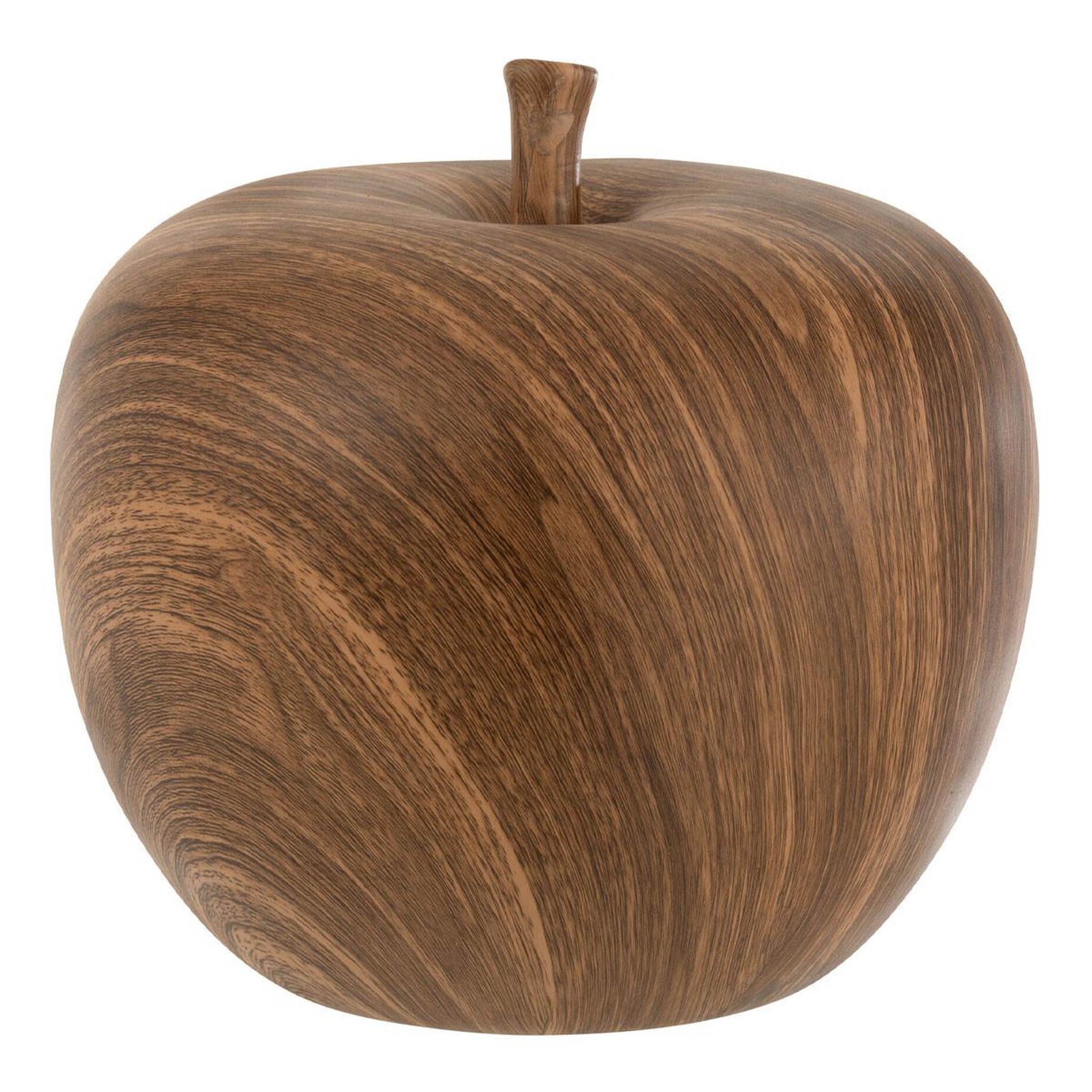 J-LINE Pomme Déco  Céramique  26cm Naturel