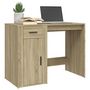 Voir la diapositive 4 : VIDAXL Bureau Chene sonoma 100x49x75 cm Bois d'ingenierie