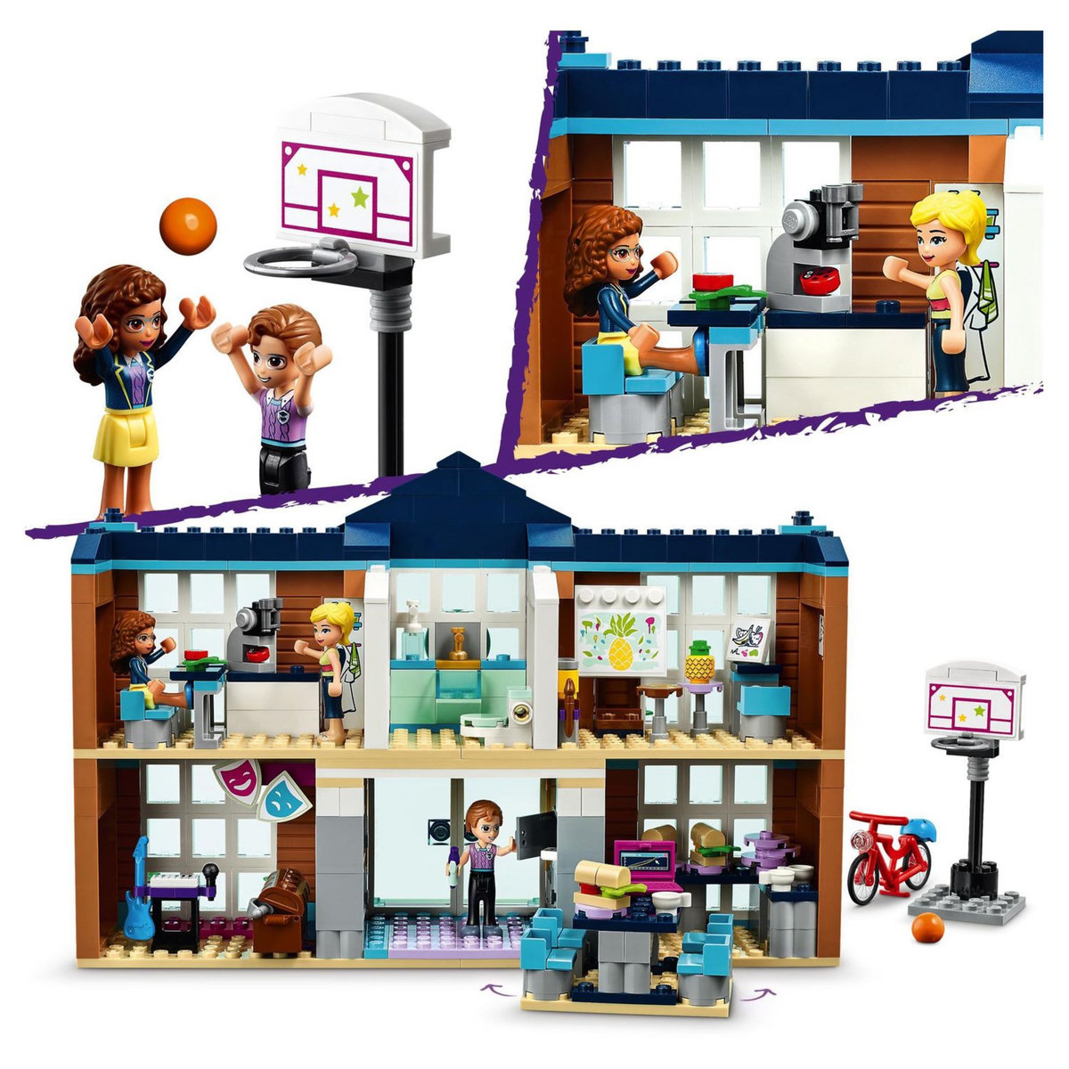 LEGO Friends 41682 - L&rsquo;école de Heartlake City
