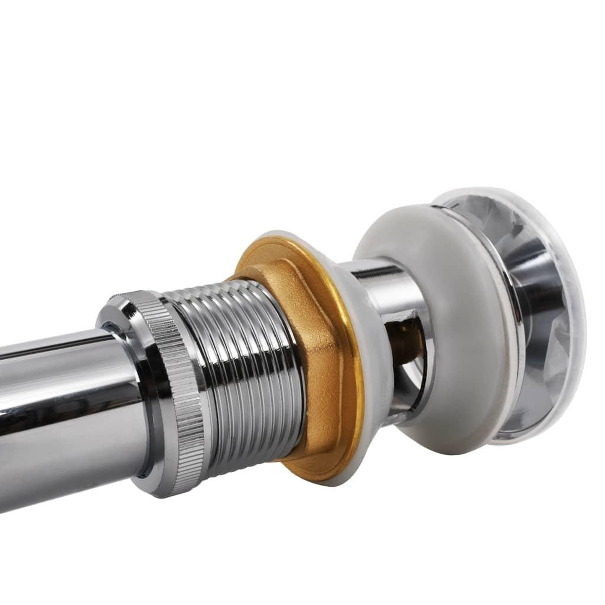 Voir la diapositive 5 : VIDAXL Drain d'evier escamotable acier inoxydable