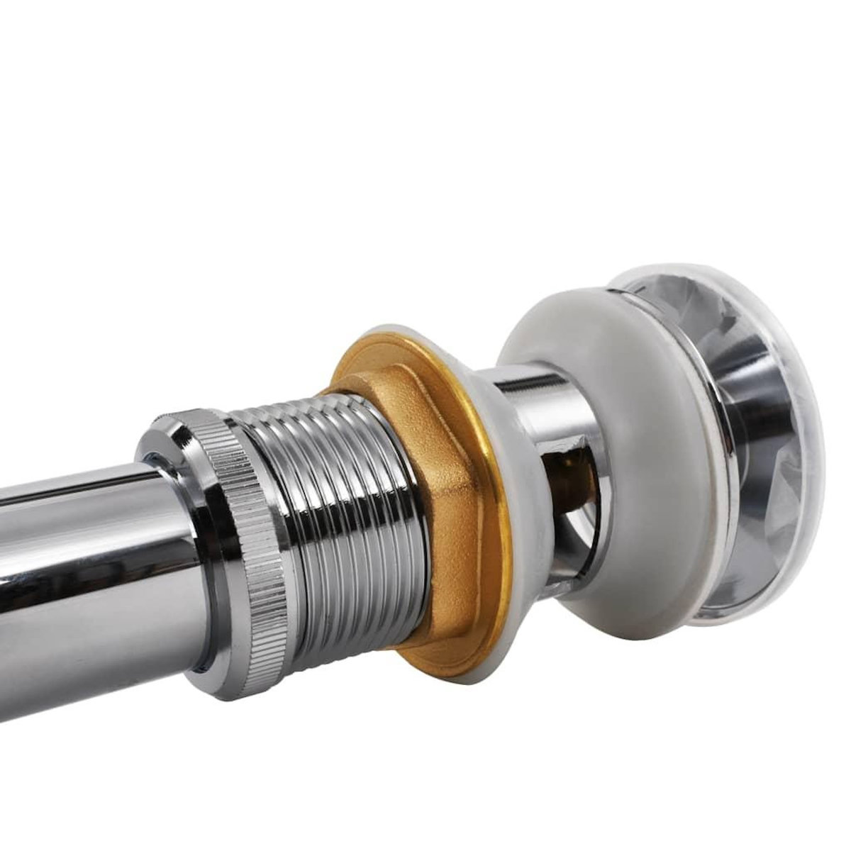 VIDAXL Drain d'evier escamotable Acier inoxydable